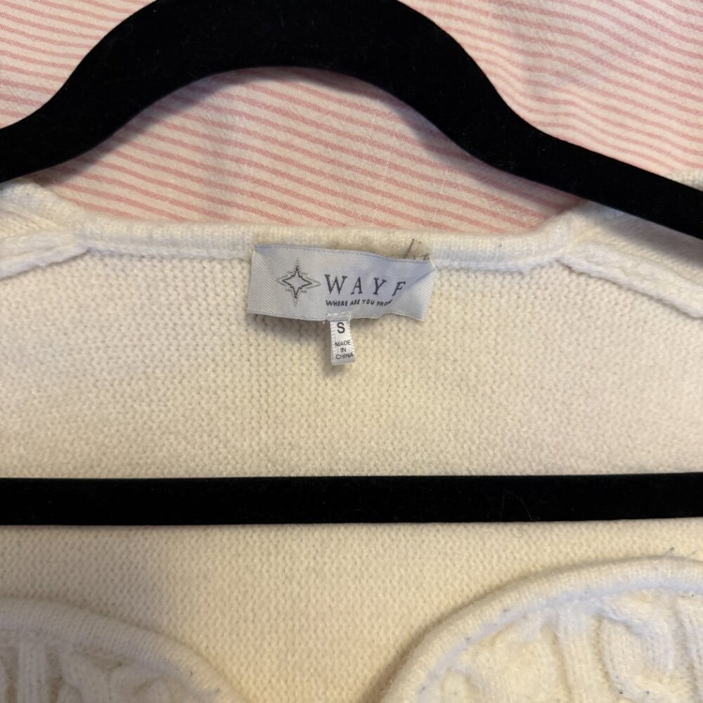 WAYF Cable Knit Two-Piece Set – Cream - Picture 4 of 5